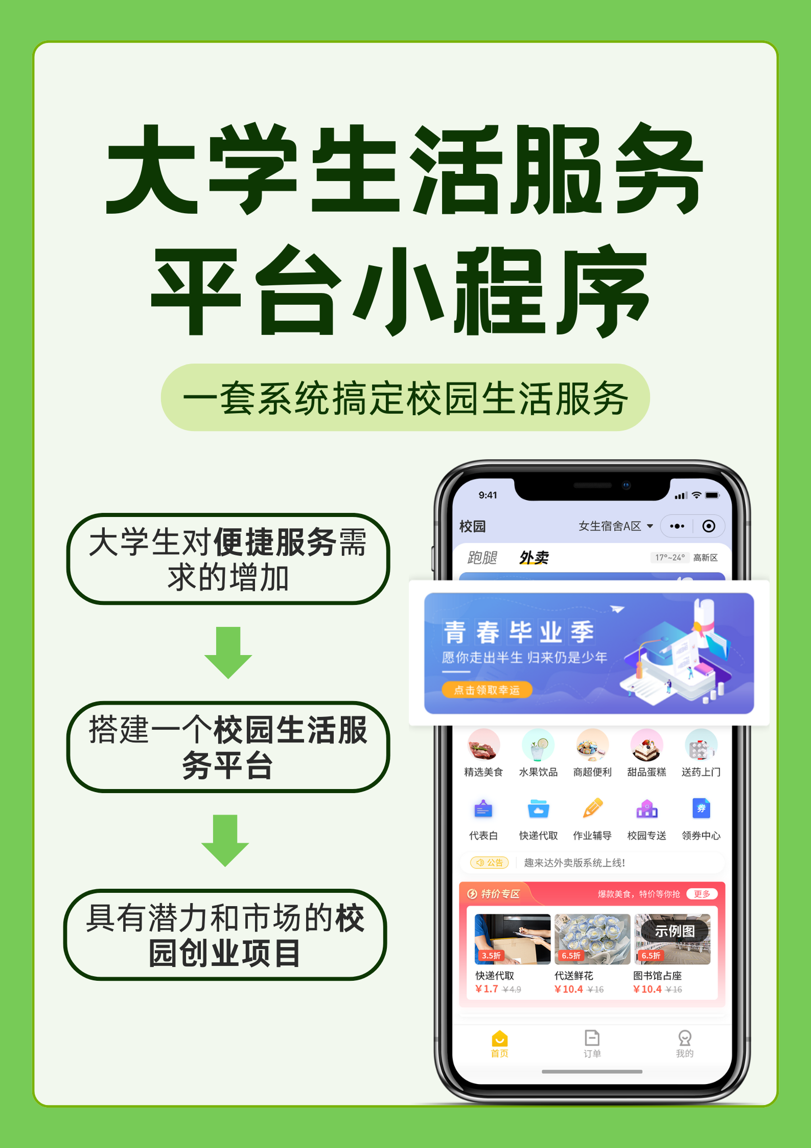 校内送餐平台有哪些--校内常见的送餐平台都有啥