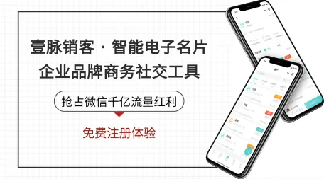 壹脉销客BOSS管理系统微型官网+智能获客+客户管理